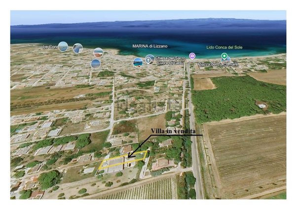 casa indipendente in vendita a Lizzano in zona Marina di Lizzano