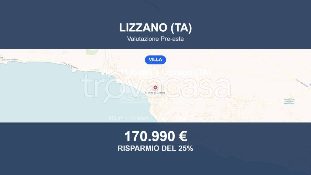 casa indipendente in vendita a Lizzano in zona Marina di Lizzano