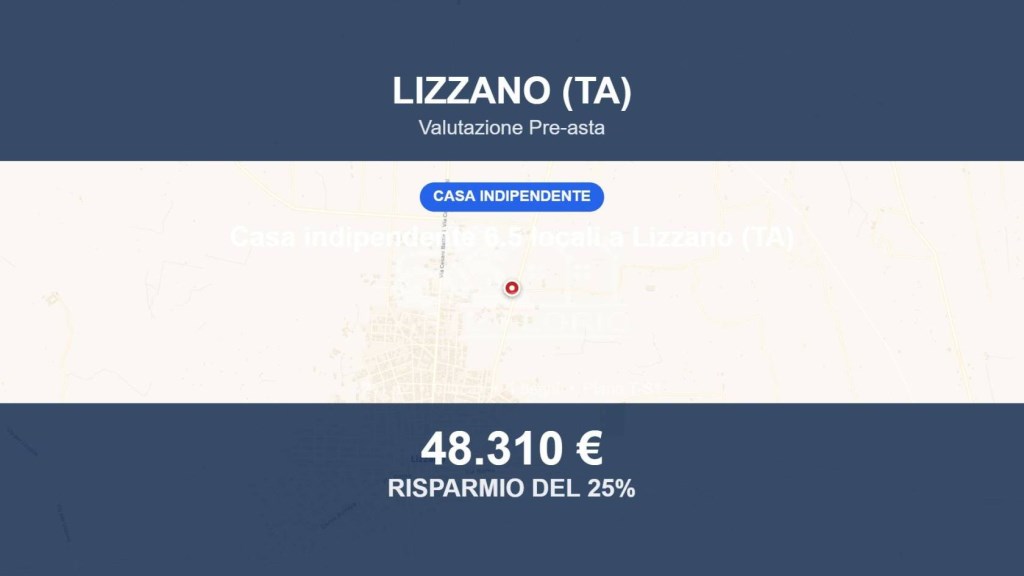 casa indipendente in vendita a Lizzano