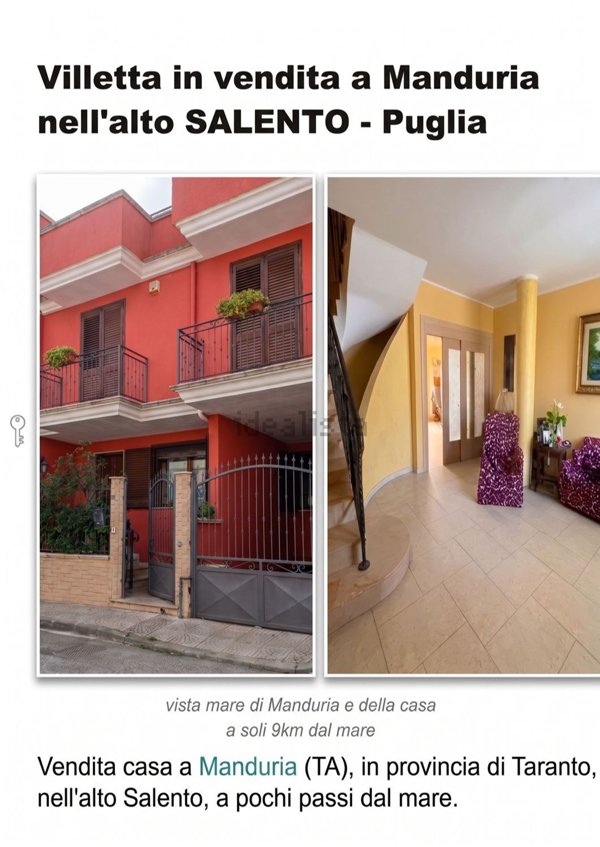 casa indipendente in vendita a Manduria