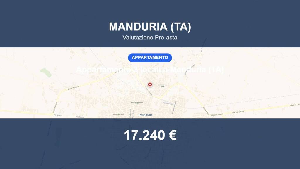 appartamento in vendita a Manduria