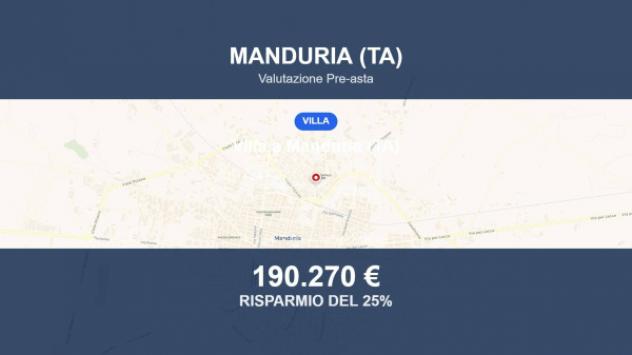 casa indipendente in vendita a Manduria