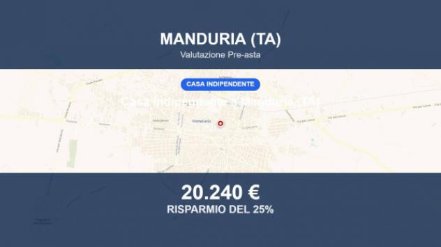 casa indipendente in vendita a Manduria