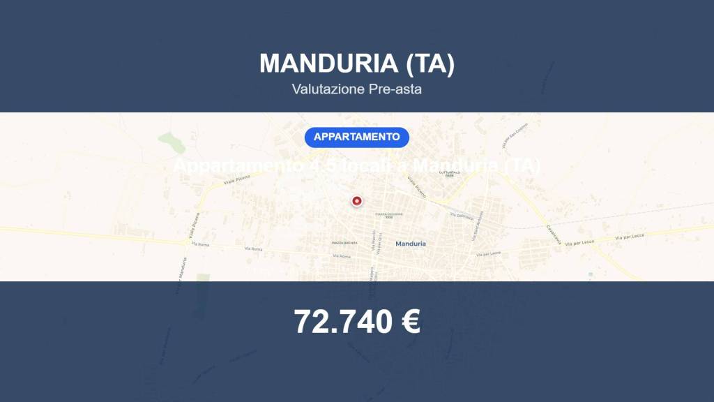 appartamento in vendita a Manduria