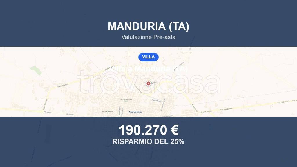 casa indipendente in vendita a Manduria