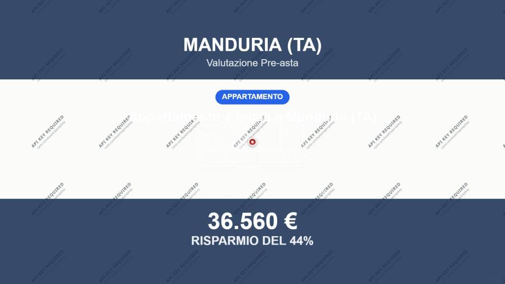 appartamento in vendita a Manduria