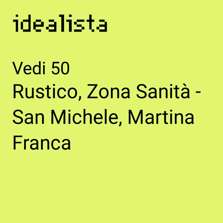 appartamento in vendita a Martina Franca in zona Specchia Tarantina