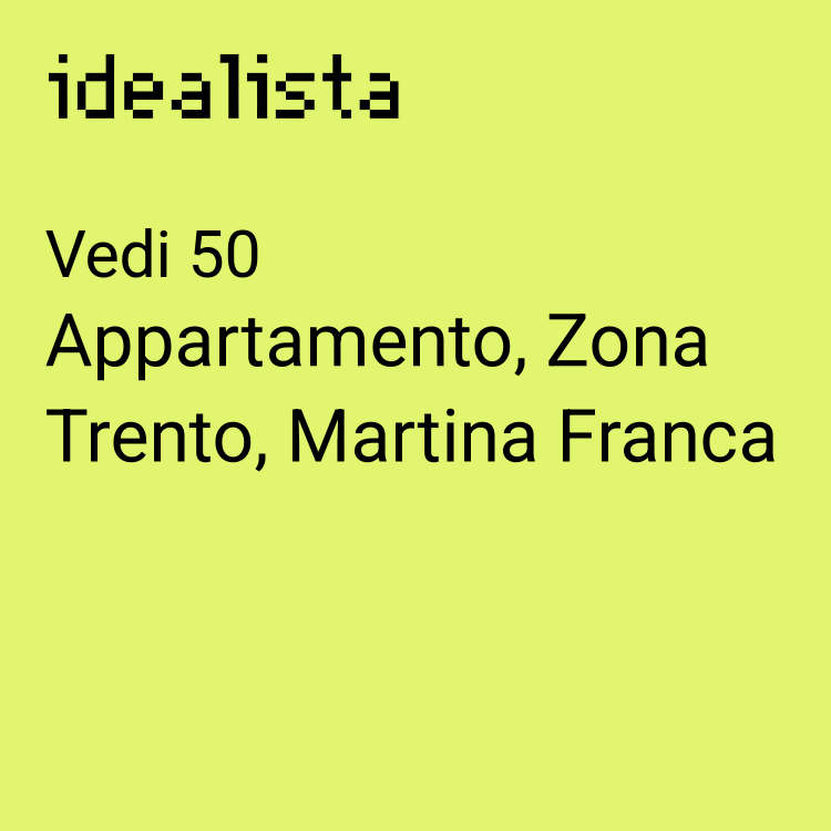 appartamento in vendita a Martina Franca