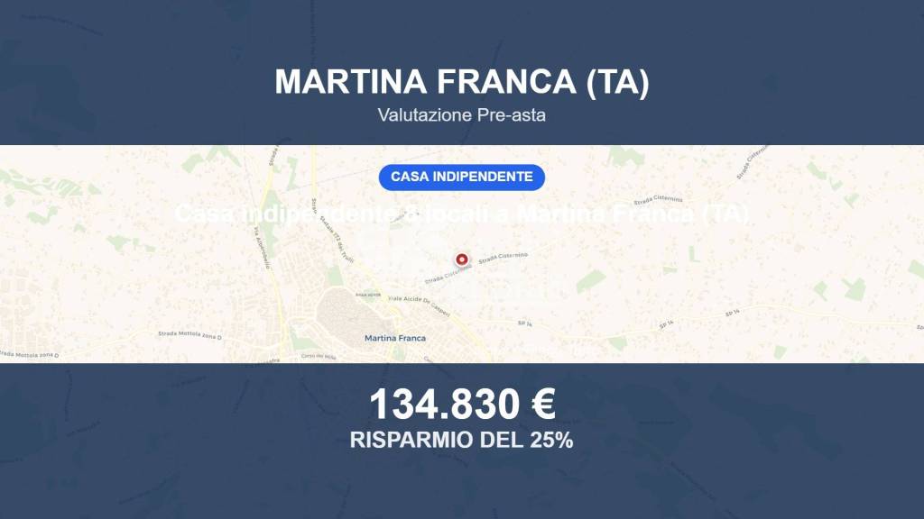 casa indipendente in vendita a Martina Franca
