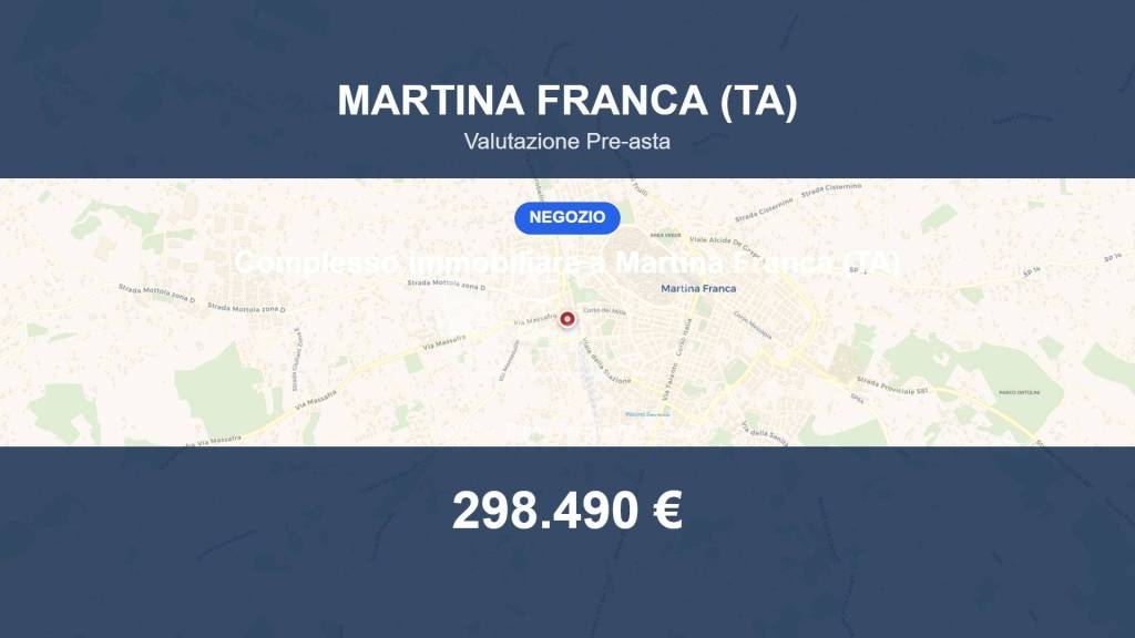 negozio in vendita a Martina Franca