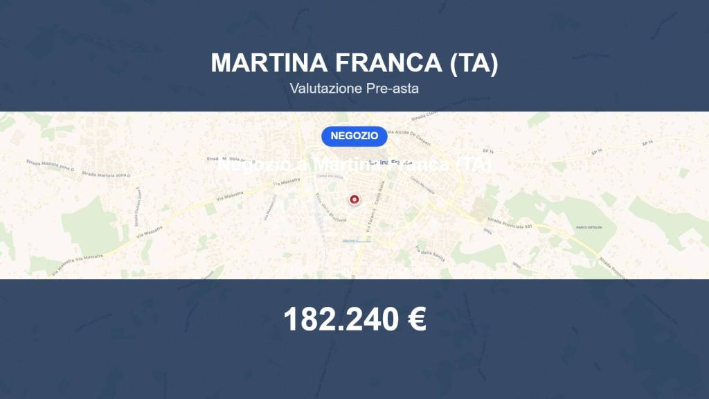 negozio in vendita a Martina Franca