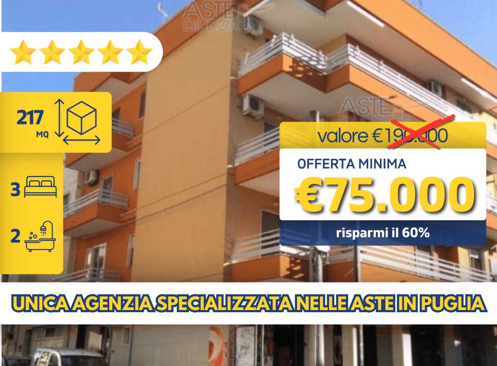 appartamento in vendita a Massafra