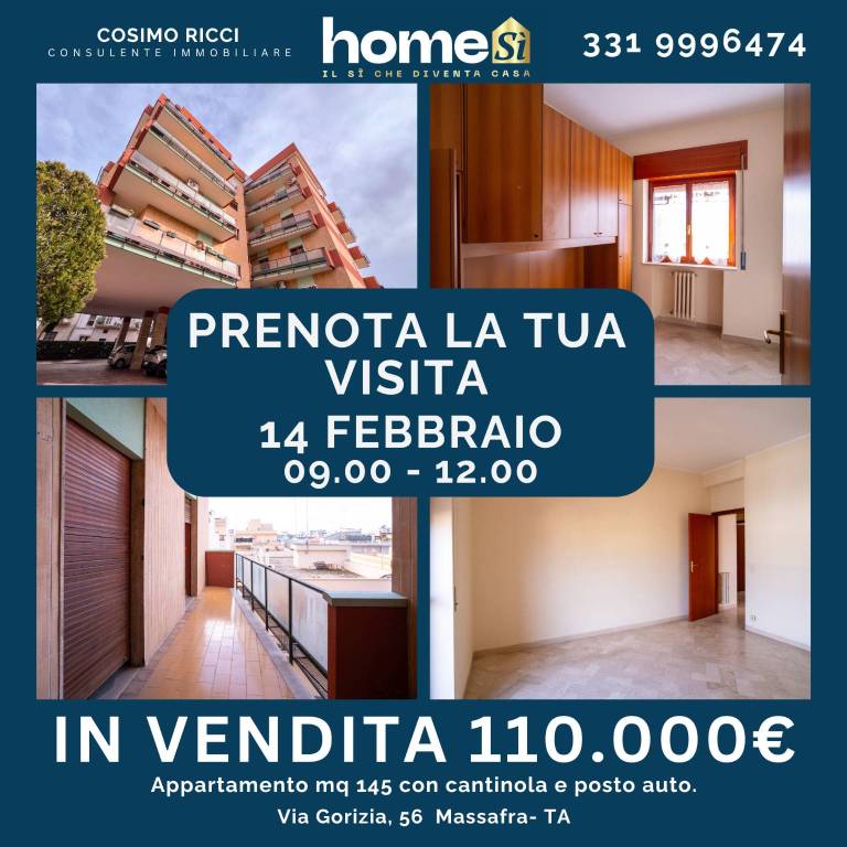 appartamento in vendita a Massafra