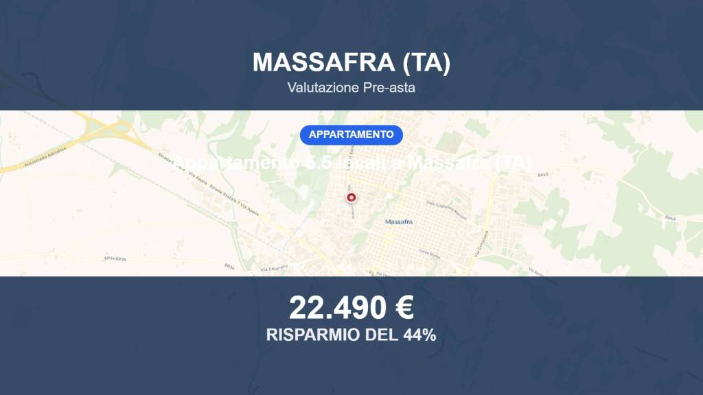 appartamento in vendita a Massafra