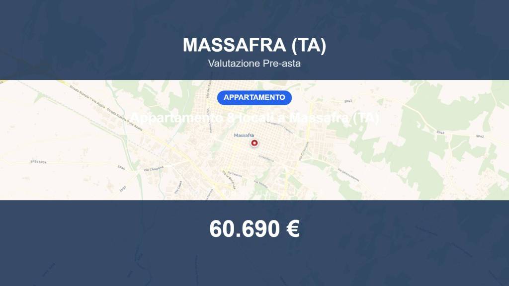 appartamento in vendita a Massafra