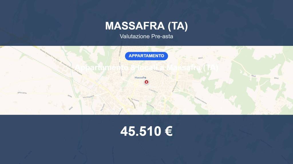 appartamento in vendita a Massafra