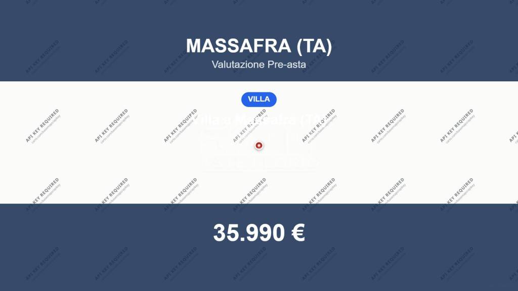 casa indipendente in vendita a Massafra