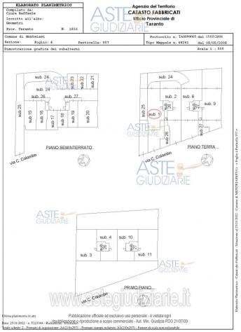 appartamento in vendita a Monteiasi