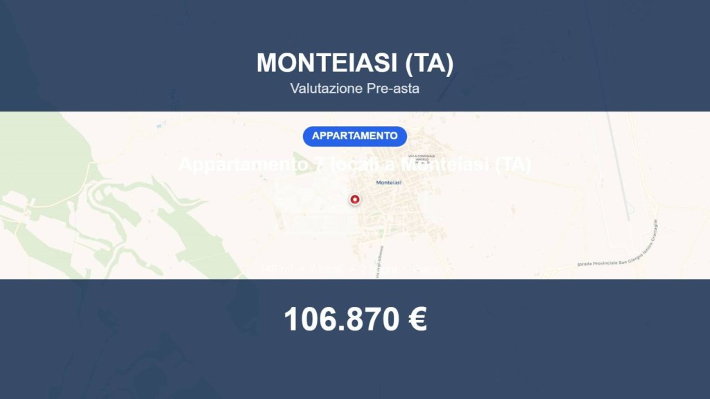 appartamento in vendita a Monteiasi