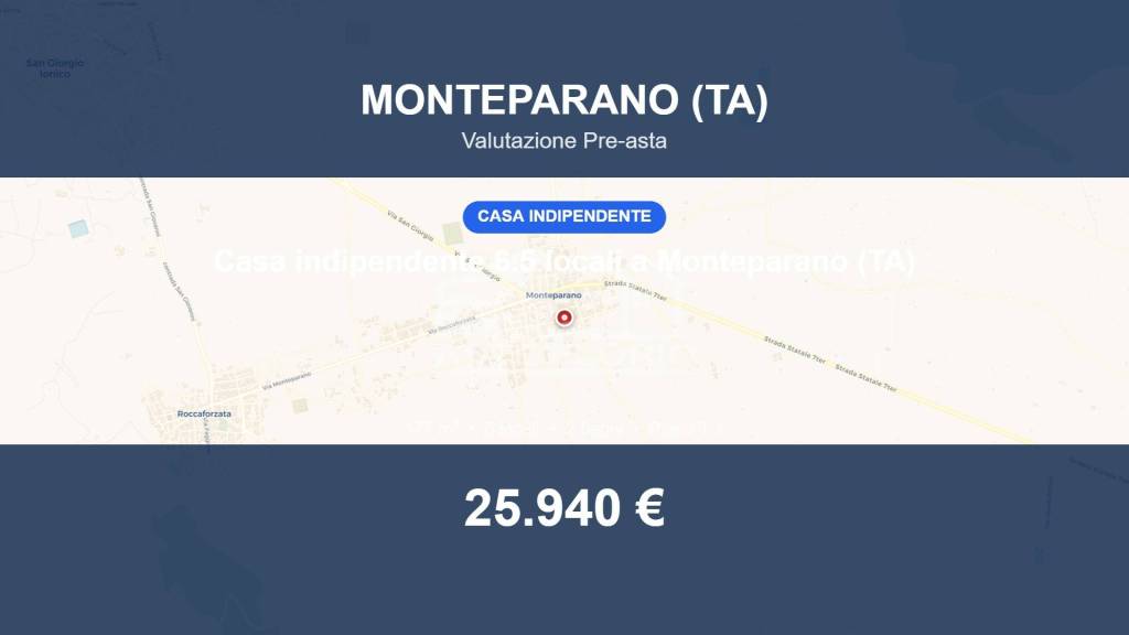 casa indipendente in vendita a Monteparano