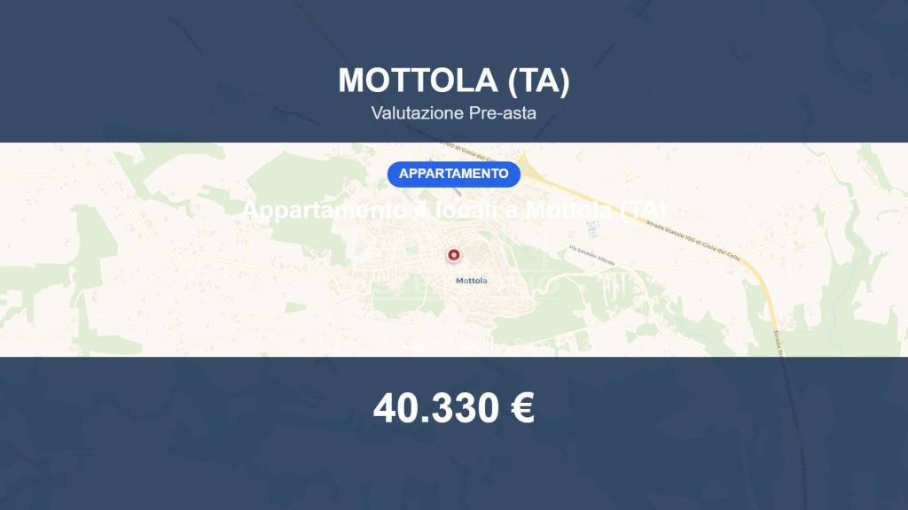 appartamento in vendita a Mottola