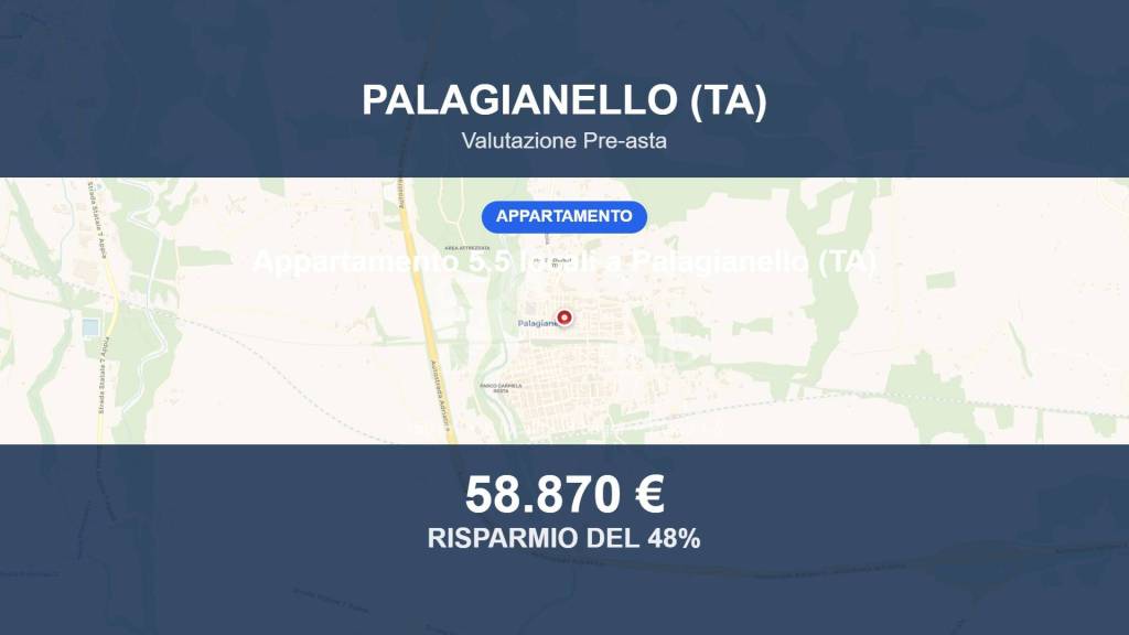 appartamento in vendita a Palagianello