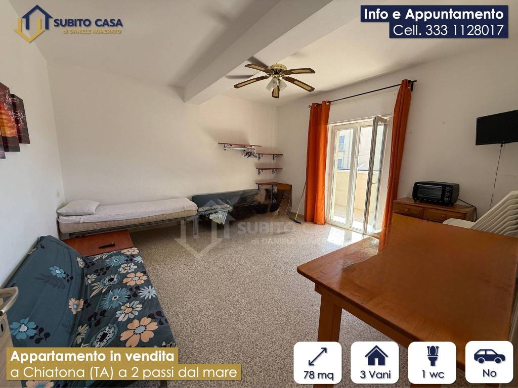 appartamento in vendita a Palagiano in zona Chiatona