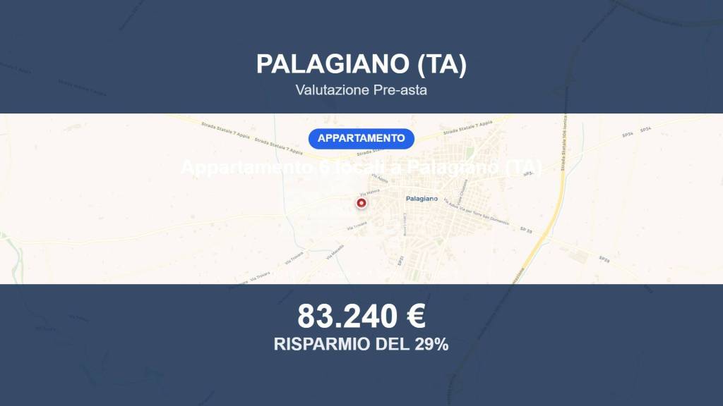appartamento in vendita a Palagiano