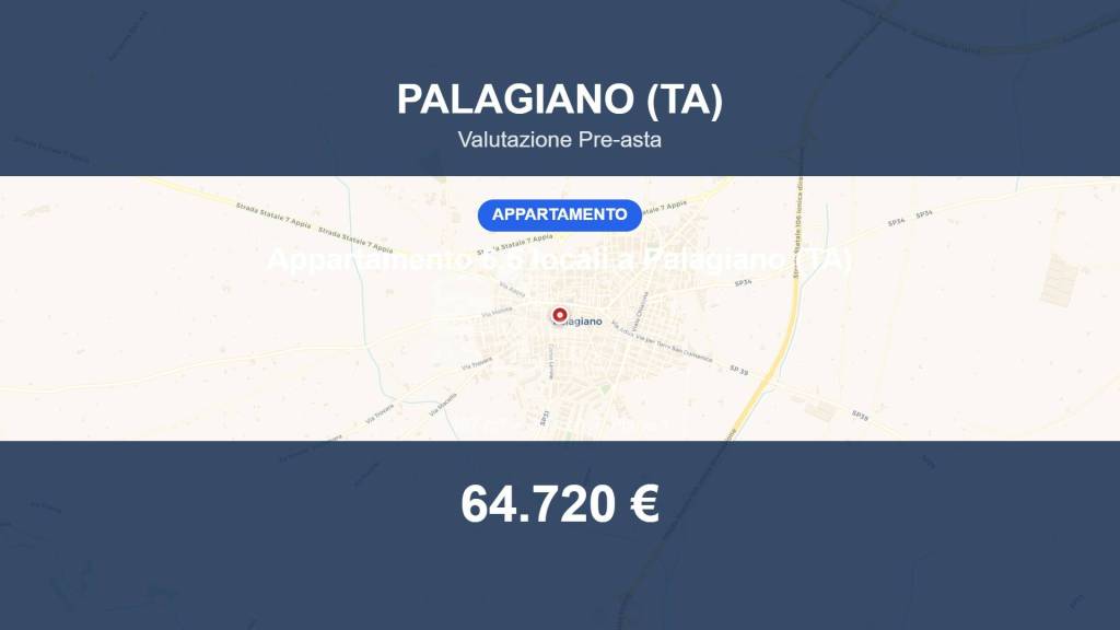 appartamento in vendita a Palagiano