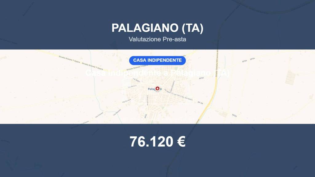 casa indipendente in vendita a Palagiano