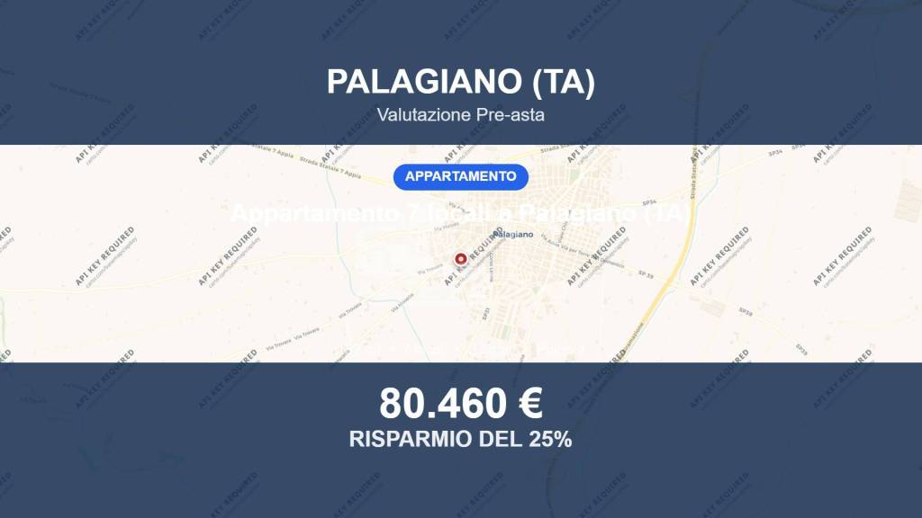 appartamento in vendita a Palagiano