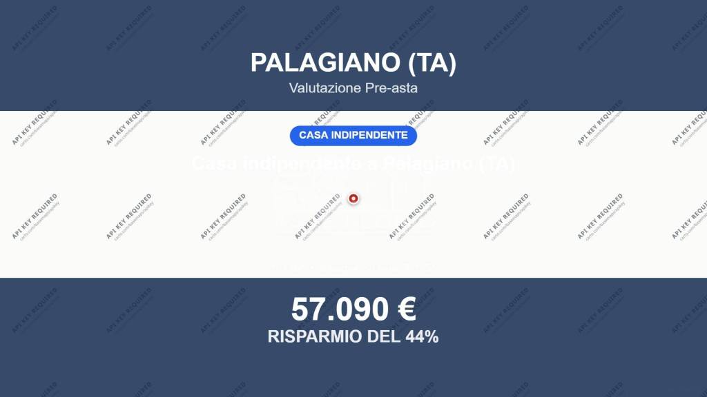 casa indipendente in vendita a Palagiano
