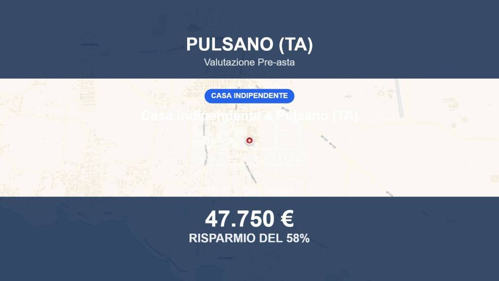 casa indipendente in vendita a Pulsano