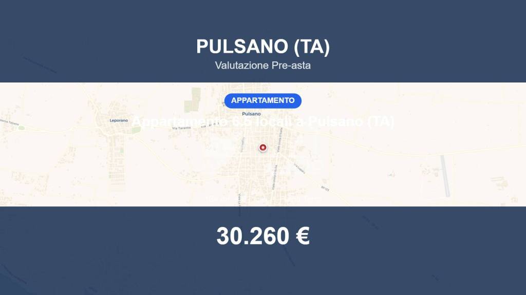 appartamento in vendita a Pulsano