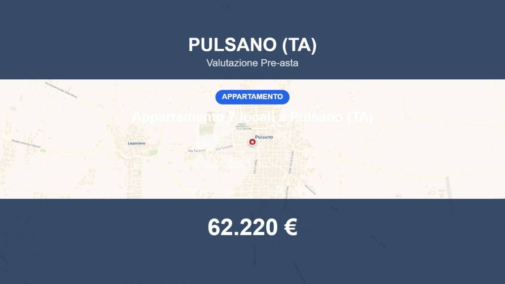 appartamento in vendita a Pulsano