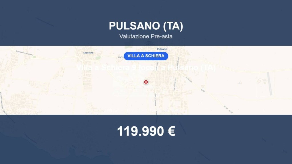 casa indipendente in vendita a Pulsano