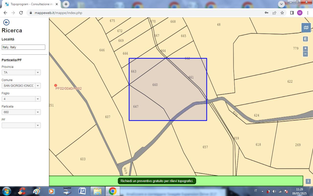 terreno agricolo in vendita a San Giorgio Ionico