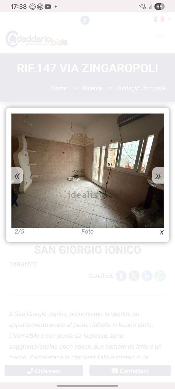 appartamento in vendita a San Giorgio Ionico