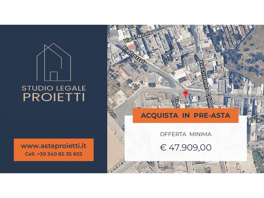 appartamento in vendita a San Marzano di San Giuseppe