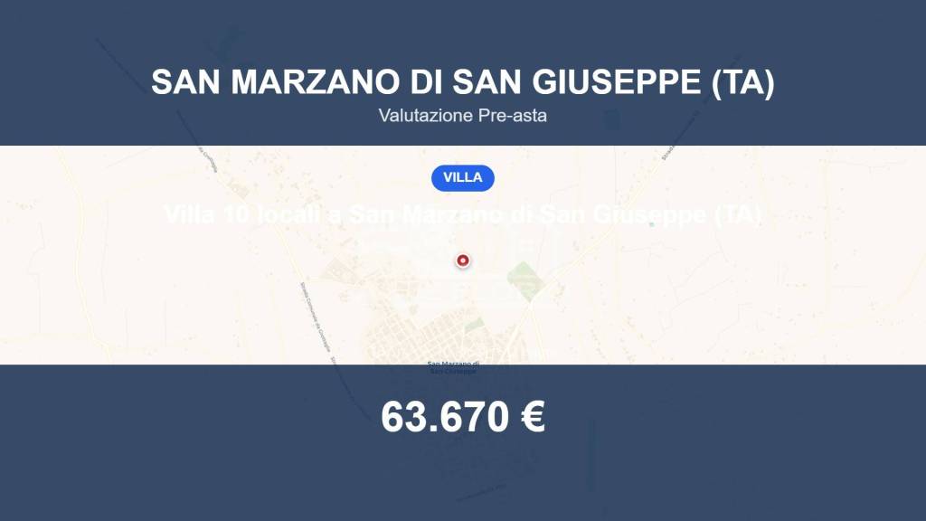 casa indipendente in vendita a San Marzano di San Giuseppe