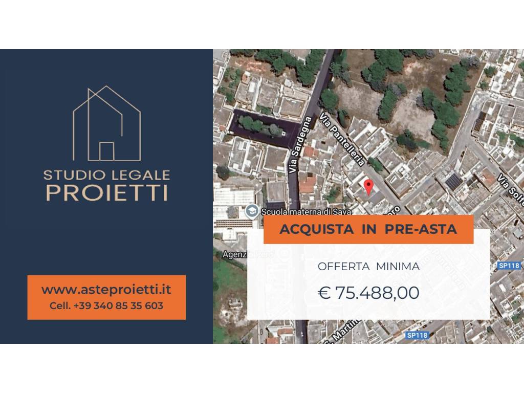 appartamento in vendita a Sava