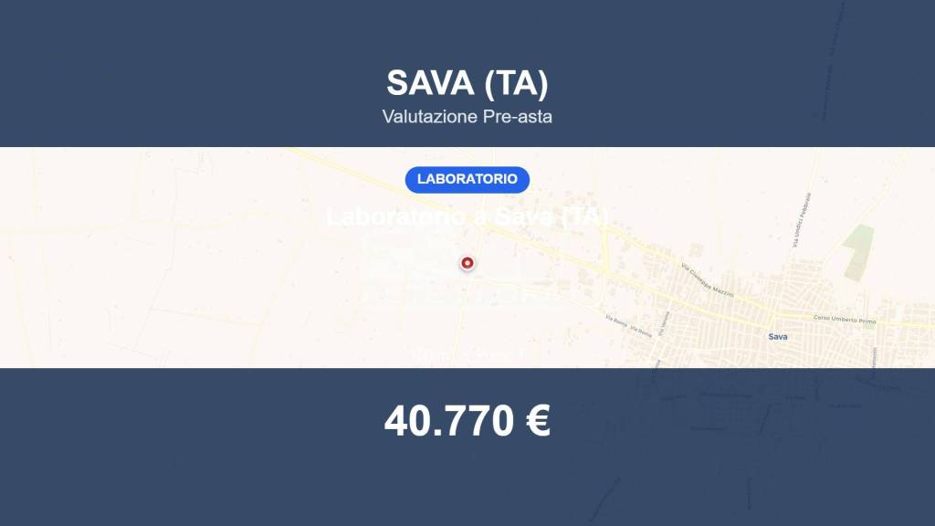 negozio in vendita a Sava