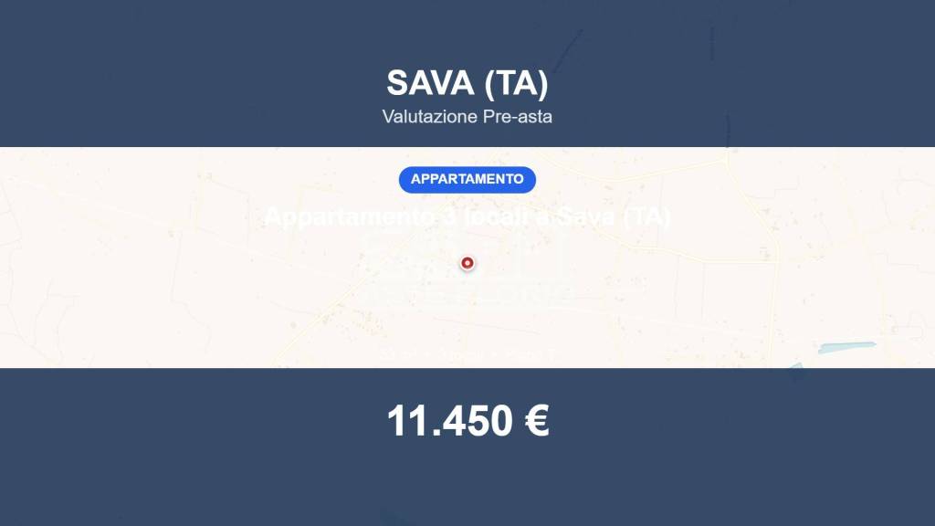 appartamento in vendita a Sava