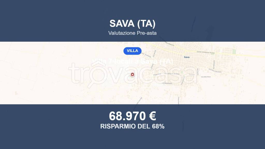casa indipendente in vendita a Sava