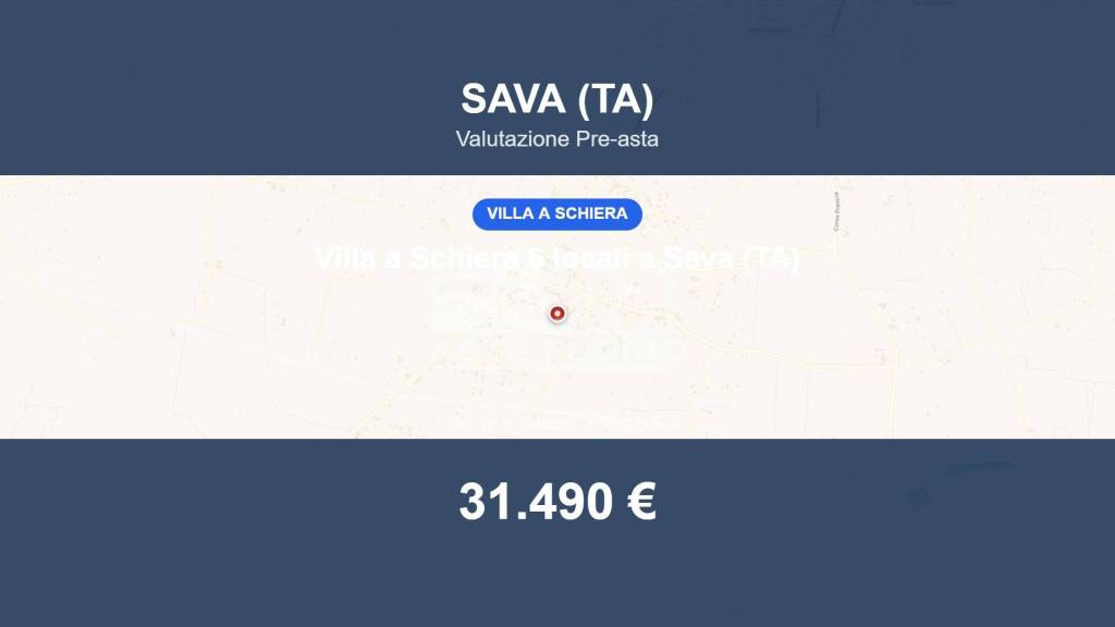 casa indipendente in vendita a Sava