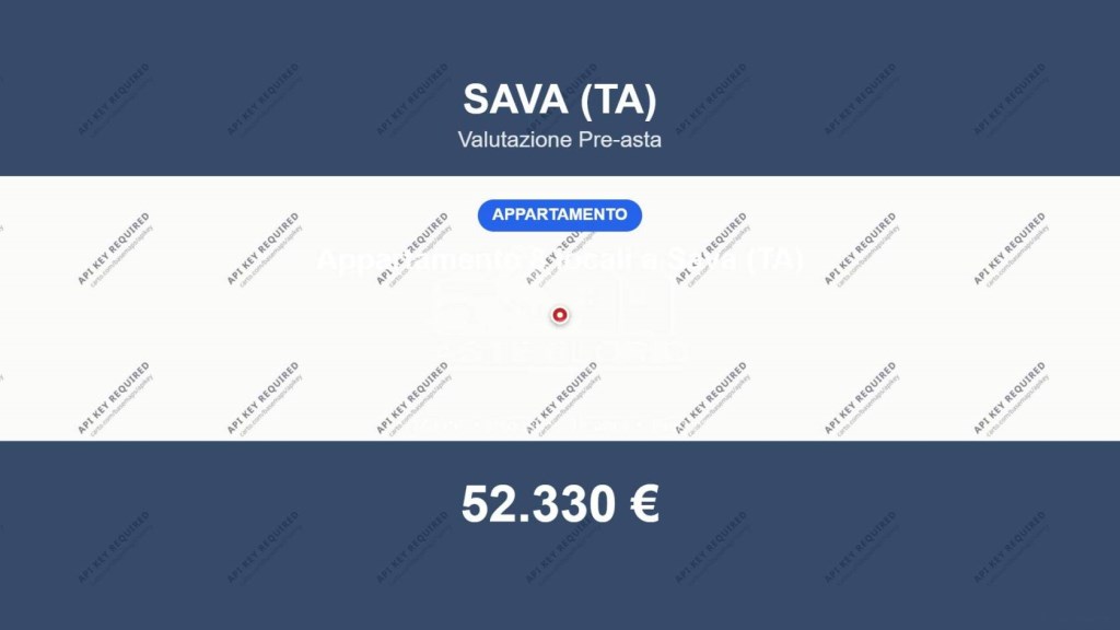 appartamento in vendita a Sava