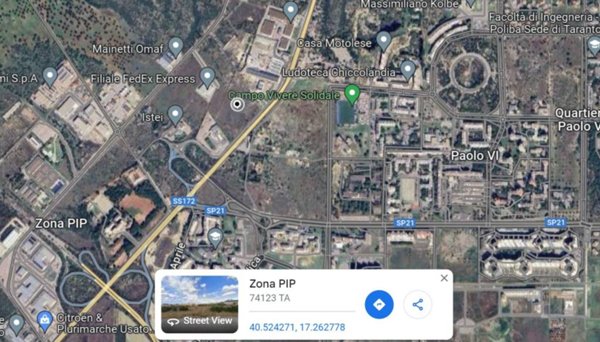 terreno agricolo in vendita a Taranto in zona Paolo VI