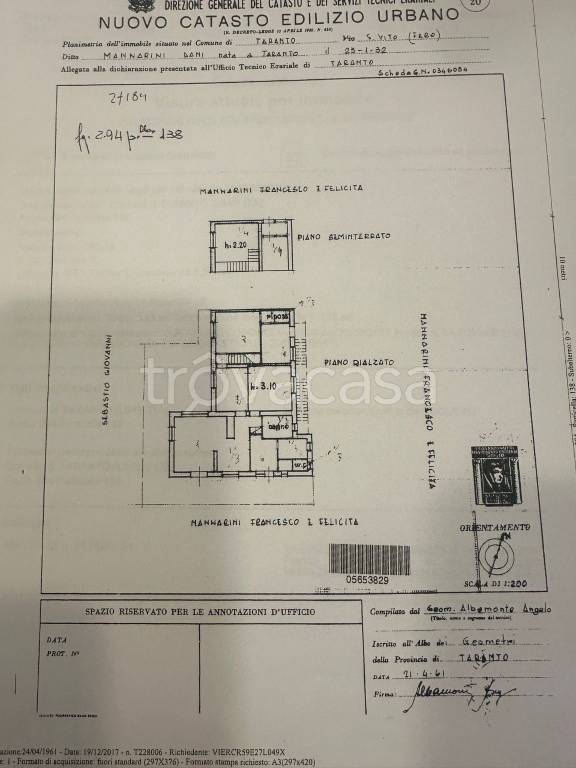 casa indipendente in vendita a Taranto in zona Carelli
