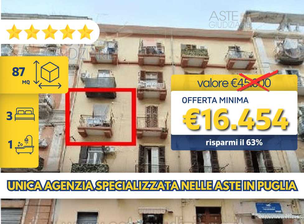 appartamento in vendita a Taranto in zona Borgo