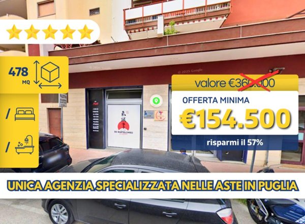 locale commerciale in vendita a Taranto